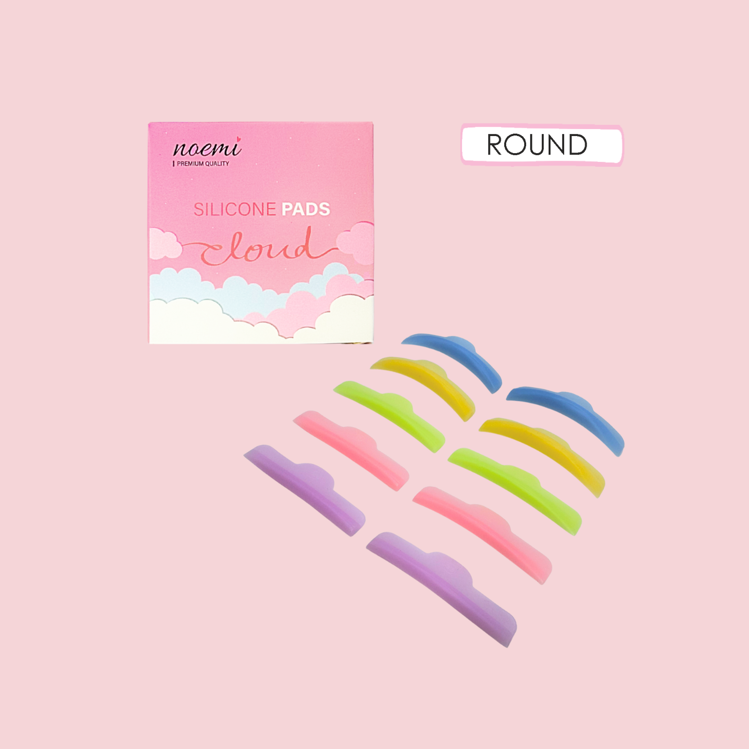 NOEMI PROFESSIONAL – Cloud Silicone Pads Round