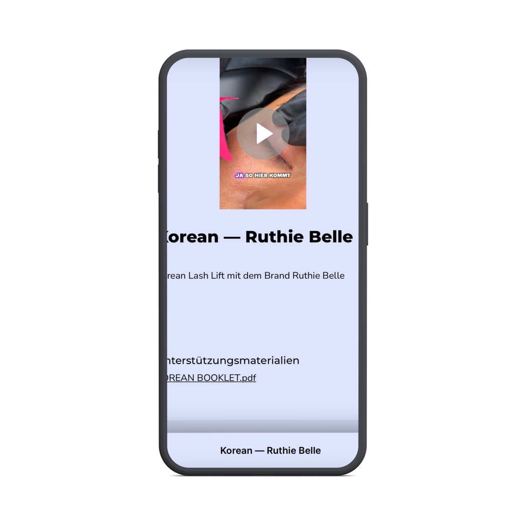 FORMATION EN LIGNE KOREAN LASH LIFT – LA MÉTHODE MAÎTRISÉE