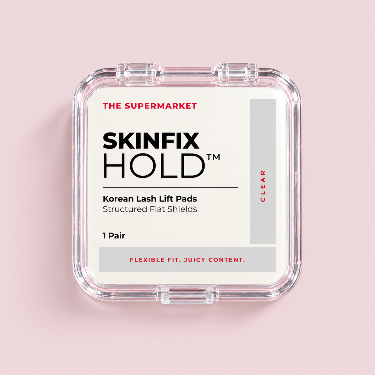 SKINFIX HOLD™ – Korean Lash Lift Pads | Hauchdünne Flat Shields aus Silikon