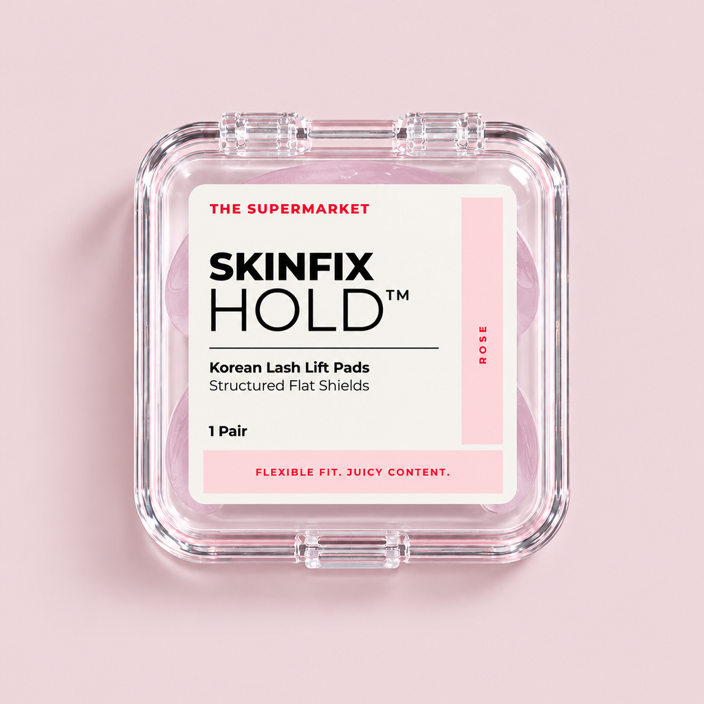 SKINFIX HOLD™ – Korean Lash Lift Pads | Hauchdünne Flat Shields aus Silikon