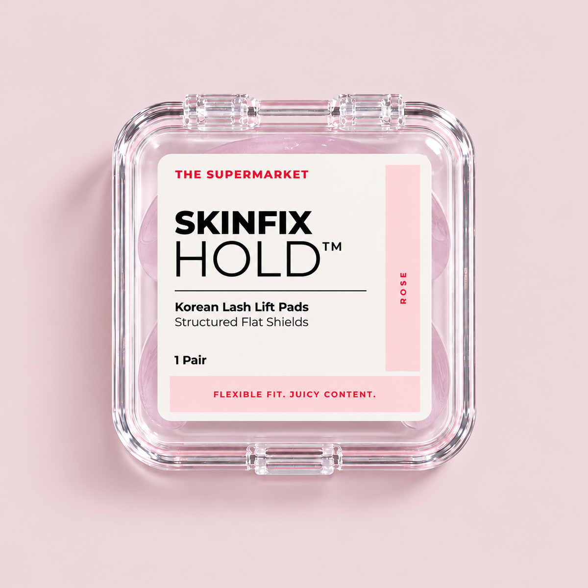 SKINFIX HOLD™ – Korean Lash Lift Pads | Hauchdünne Flat Shields aus Silikon